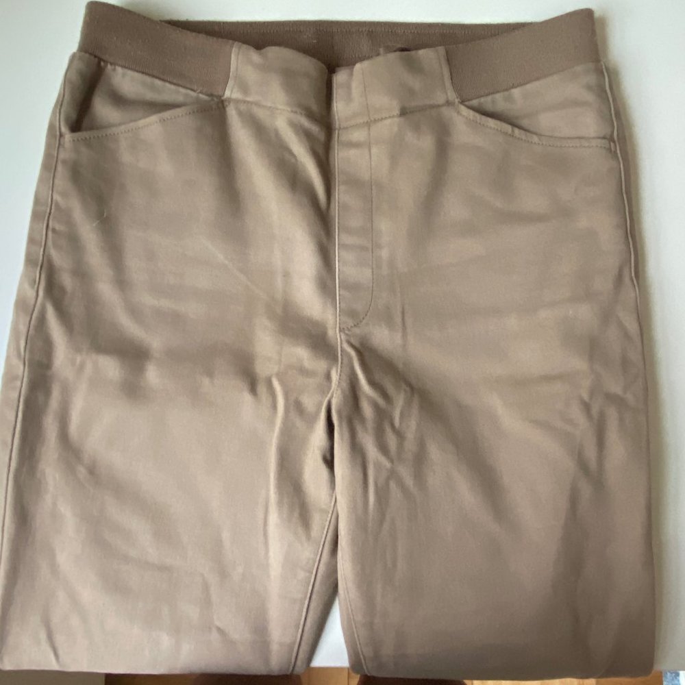 Beige Heat Tech Pants